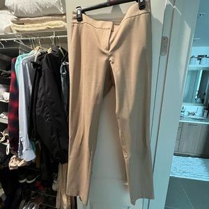 Ann Taylor Loft Straight Leg Khaki Pants- Tall